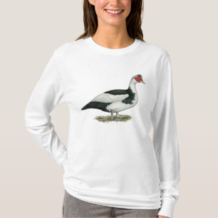 Muscovy Black Pied Drake T-shirt
