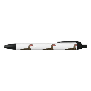 Muscovy Drake Chocolade Zwarte Inkt Pen