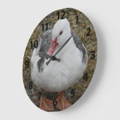 Muscovy Duck Clock Grote Klok (Hoek)