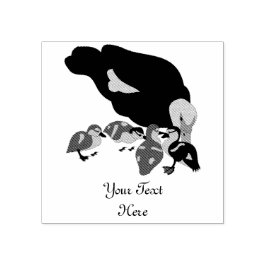 Muscovy Duck en Ducking Rubberstempel