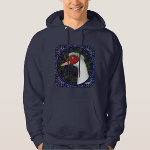 Muscovy Duck White Hoodie