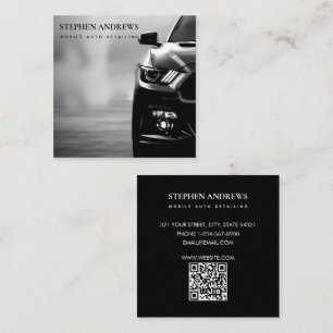 Musculair automatische specificatie van reparatie  vierkante visitekaartje