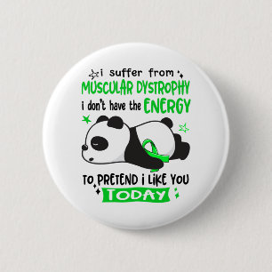 Musculair Dystrofie BewustmakingsMonth Lint Ronde Button 5,7 Cm