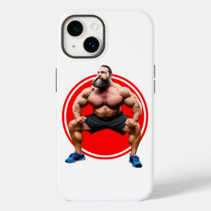 Musculair gebogen Case-Mate iPhone 14 hoesje