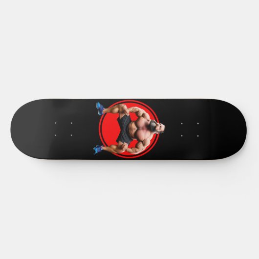 Musculair gebogen skateboard (Horizontaal)