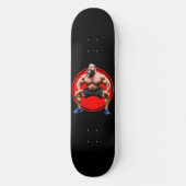 Musculair gebogen skateboard (Voorkant)
