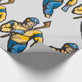 Musculair Hockey Player Cadeaupapier