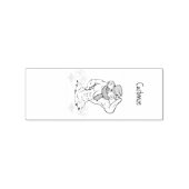 Musculair Snowman Tropische Vacking Thunder_Cove Rubberstempel (Gestempeld)