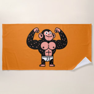 Musculair Strandlaken