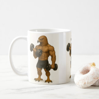 Muscular Eagle Mok – Strong Eagle Coffee Cup