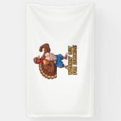 Muscular Turkey Gym Champion Funny Thanksgiving CL Spandoek (Verticaal)
