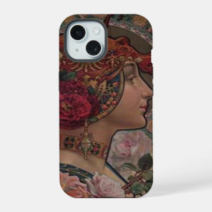 Muse Florale Art Nouveau Belle Époque Vintage
