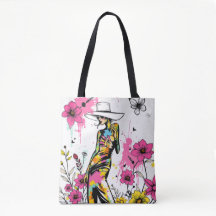 Muse in Bloom: Dubbelzijdige Graffiti Kunst Riso