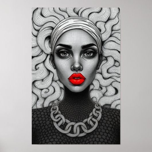 Muse Noir Poster (Voorkant)