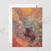 Muse on Pegasus Briefkaart (Voorkant / Achterkant)