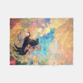 Muse on Pegasus, Redon Fleece Deken (Voorkant (Horizontaal))