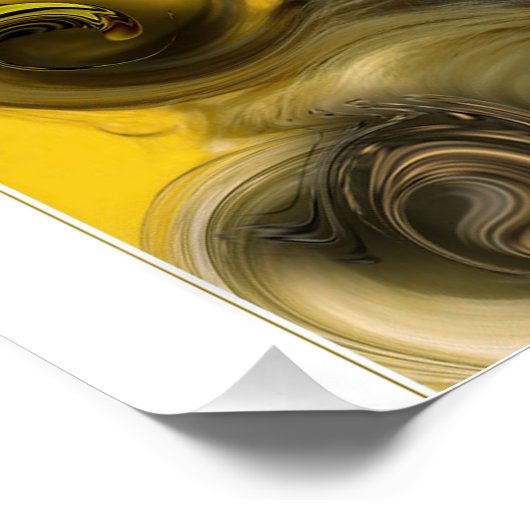 "Muse Sensitive". Poster brillant (Coin)