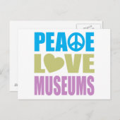 Musea voor vredesliefde briefkaart (Voorkant / Achterkant)