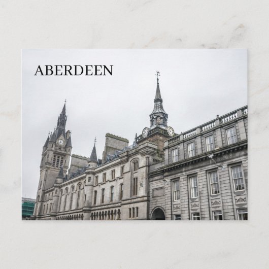 Musée de la Tolbooth d'Aberdeen carte postale vue (Devant)