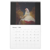 Musée des Beaux-Arts Poulets 2024 Calendrier (Feb 2026)