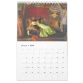 Musée des Beaux-Arts Poulets 2024 Calendrier (Jan 2026)