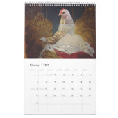 Musée des Beaux-Arts Poulets 2024 Calendrier (Feb 2027)