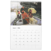 Musée des Beaux-Arts Poulets 2024 Calendrier (Mar 2026)