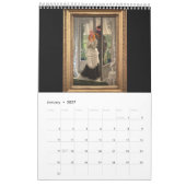 Musée des Beaux-Arts Poulets 2024 Calendrier (Jan 2027)