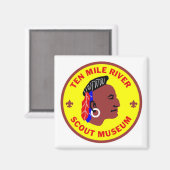 Musée des scouts de la rivière Ten Mile Magnet Car (Recto/Verso)