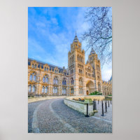 Musée d'Histoire Naturelle, Londres Poster Print