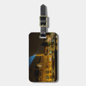 Musée d'Orsay in Parijs 's nachts Bagagelabel (Voorkant verticaal)