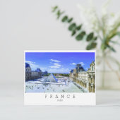 Musée du Louvre, Paris, France Carte postale (Debout devant)
