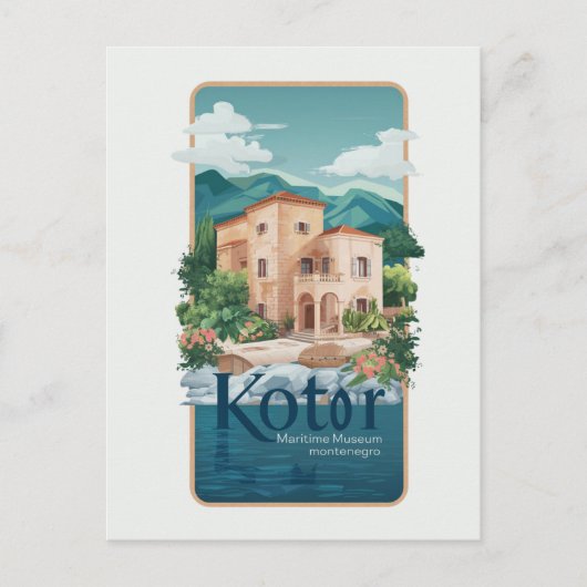 Musée maritime de Kotor Carte postale Voyage #Hist (Devant)