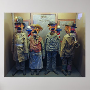 Musee Mecanique Automated Puppets - San Francisco Poster