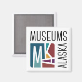 Musées Alaska Magnet (Recto/Verso)