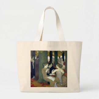 Muses, 1893 grote tote bag