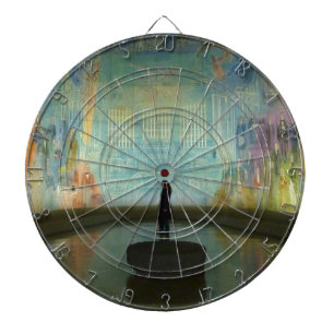 Museum Art Mural Musée d'art Modern Palais de Toky Dartbord