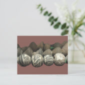 Museum Beads uit Ecuador Briefkaart (Staand voorkant)