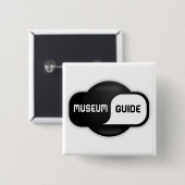 Museum Guide Button (Voorkant /achterkant)