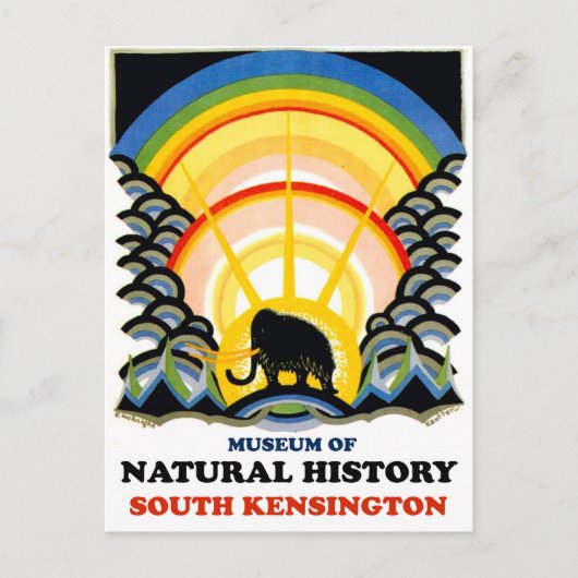 Museum of Natural History (Zuid-Kensington) Briefkaart (Voorkant)
