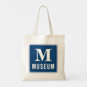 Museum Sign Tote Bag (Dos)