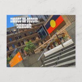 Museum van Sydney in Australië Briefkaart