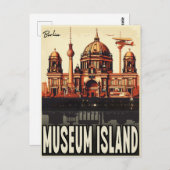 Museumeiland berlijn-het historische hart van Berl Briefkaart (Voorkant / Achterkant)