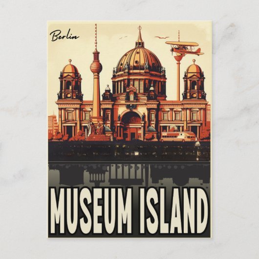 Museumeiland berlijn-het historische hart van Berl Briefkaart (Voorkant)
