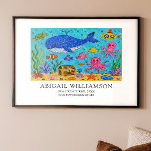 Museumstijlposter gemaakt van het kunstwerk van uw perfect poster