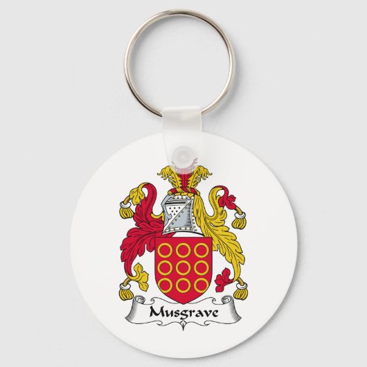 Musgrave Family Crest Sleutelhanger (Voorkant)