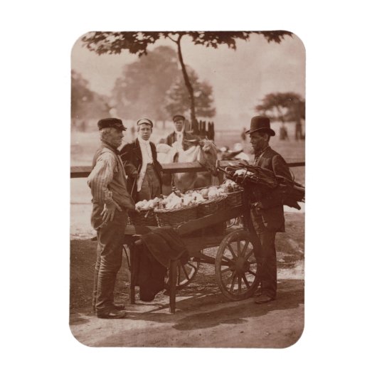 Mush Faker and Ginger Beer Maker, uit 'Street Lif' Magneet (Verticaal)