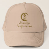 Mushin acupunctuur Merch Trucker Pet (Voorkant)