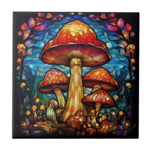 Mushroom Art Tegel Tegeltje