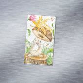 "Mushroom Boletus". Carte de visite magnétique (In Situ)